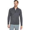 Swannies Golf Men's Charcoal Lukas Lightweight Quarter-Zip