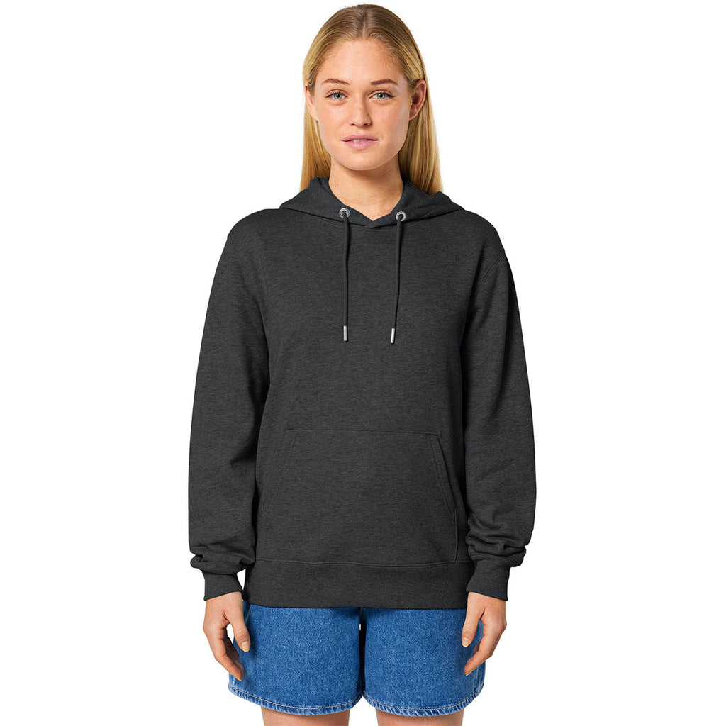 Stanley/Stella Unisex Dark Heather Grey Cruiser 2.0 Hooded Sweatshirt