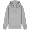 Stanley/Stella Unisex Heather Grey Cultivator 2.0 Full-Zip Hooded Sweatshirt