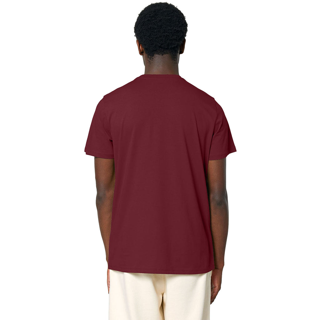 Stanley/Stella Unisex Burgundy Crafter Tee