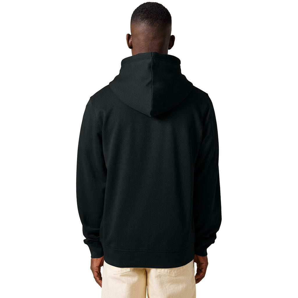 Stanley/Stella Unisex Black Mixer Full-Zip Hooded Sweatshirt