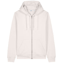 Stanley/Stella Unisex Vintage White Mixer Full-Zip Hooded Sweatshirt