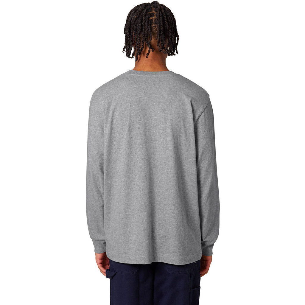 Stanley/Stella Unisex Heather Grey Freestyler Heavyweight Long Sleeve Tee