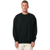 Stanley/Stella Unisex Black Ledger Dry Crewneck Sweatshirt
