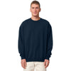 Stanley/Stella Unisex French Navy Ledger Dry Crewneck Sweatshirt