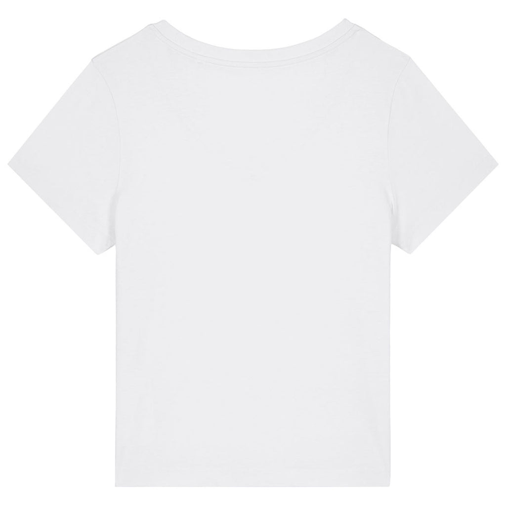 Stanley/Stella Women's White Stella Isla V-Neck Tee