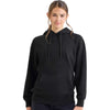 TriDri Unisex Black Jamie Recycled Hooded Sweatshirt