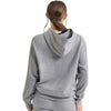 TriDri Unisex Heather Grey Jamie Recycled Hooded Sweatshirt