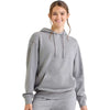 TriDri Unisex Heather Grey Jamie Recycled Hooded Sweatshirt
