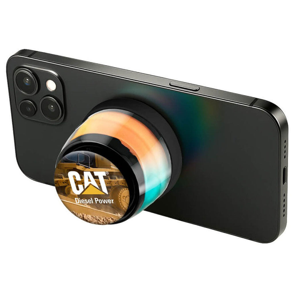 Tangelo Black MagPod Magnetic Wireless Bluetooth Speaker