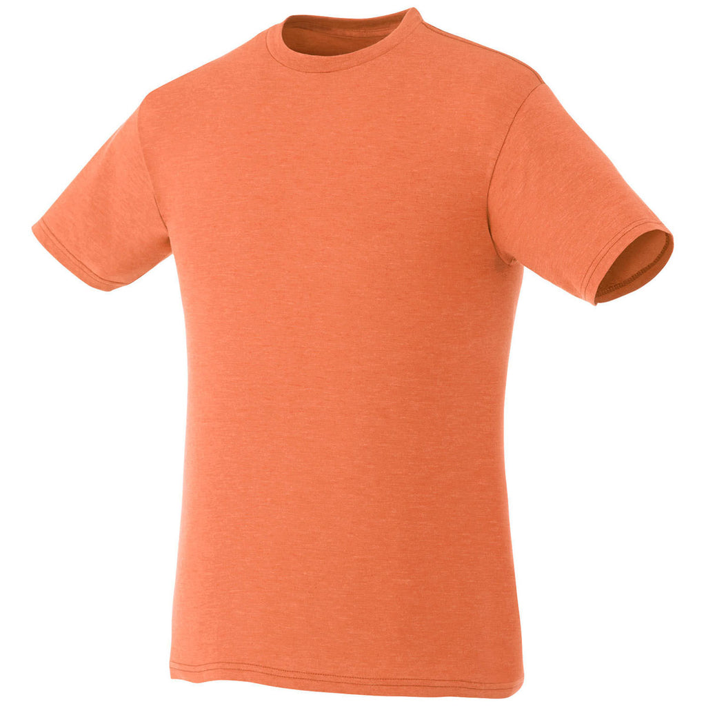 Elevate Men's Orange Heather Bodie Short Sleeve T-Shirt