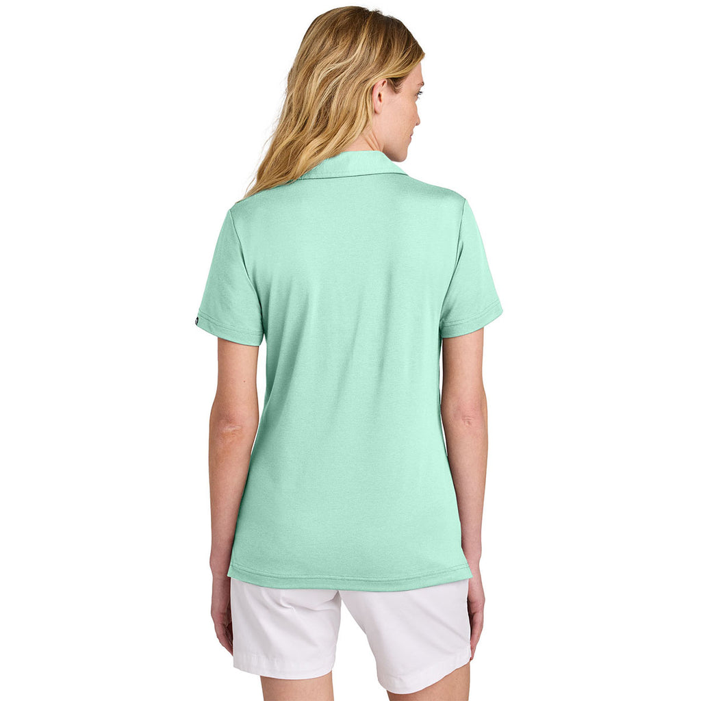 TravisMathew Women's Mint Glenview Solid Polo