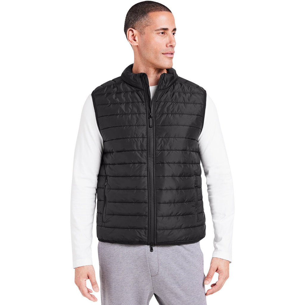 tasc Men's Black Quilted Puffer Vest