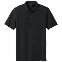 TravisMathew Men's Black Glenview Solid Polo