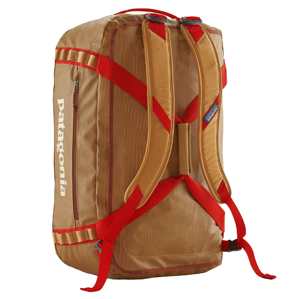 Patagonia Talon Gold Black Hole Duffel 55L