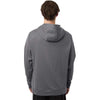 Team 365 Unisex Sport Graphite Squad Hooded Tech Fleece Pullover