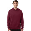 Team 365 Unisex Sport Maroon Squad Hooded Tech Fleece Pullover