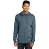 tentree Men's Vintage Blue Organic Cotton Fleece Full-Zip Hoodie