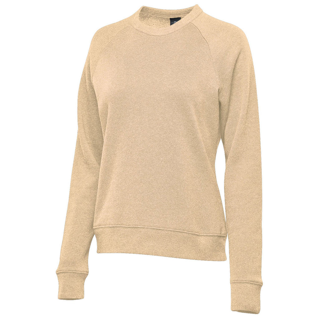 Stormtech Women's Oatmeal Heather Monashee Fleece Crew Neck