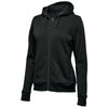 Stormtech Women's Black Monashee Fleece Full Zip Hoody