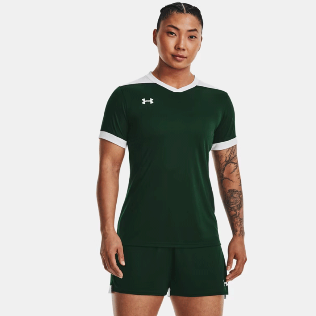 Under Armour Women's Forest Green/White Maquina 3.0 Jersey