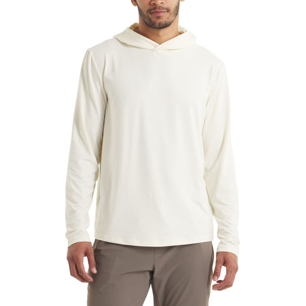 UNRL Men's Coconut Ultra Hooded Long Sleeve