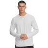 Under Armour Men's White/White Tech Vent Team Long Sleeve