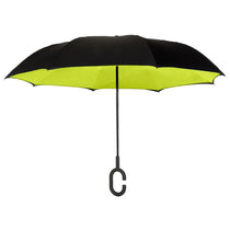 Shed Rain Black/Sour Apple UnbelievaBrella 48