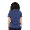 Zusa Women's True Navy Heather Peachy Polo