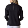 Straight Down Women's Black Opal Half Zip