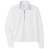 Straight Down Women's White Opal Half Zip