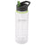 Debco Clear/Lime Green Tritan 750 Ml. (25 Fl. Oz.) Water Bottle: Spout Top