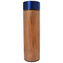 Debco Wood/Royal Blue Quietcity 500 Ml. (17 Fl. Oz.) Water Bottle