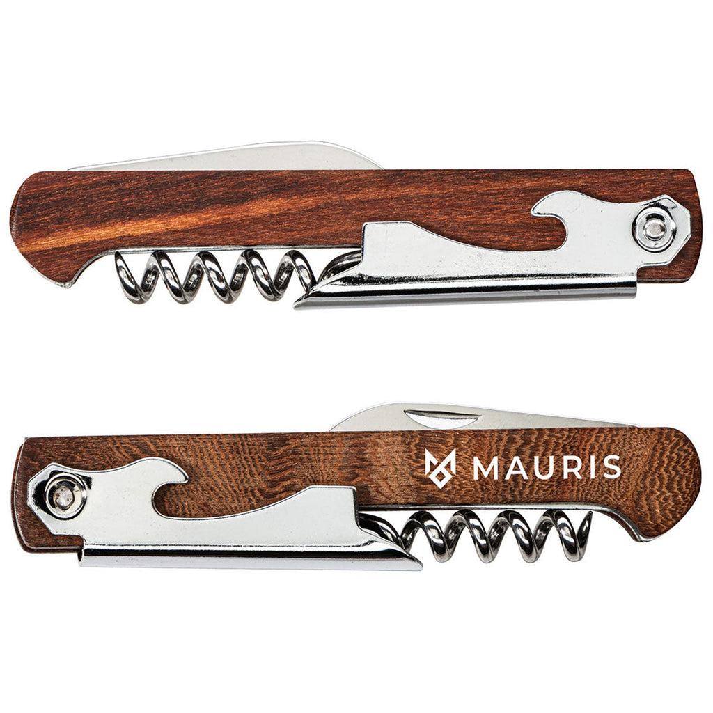 Ariel Premium Wood Waiter's 3-in-1 Bottle Opener with Wooden Handle