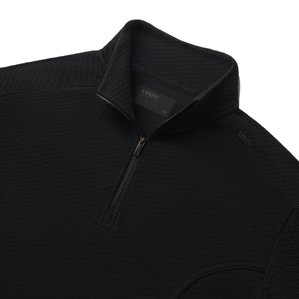 UNRL Women's Black Elevation Half-Zip Pullover
