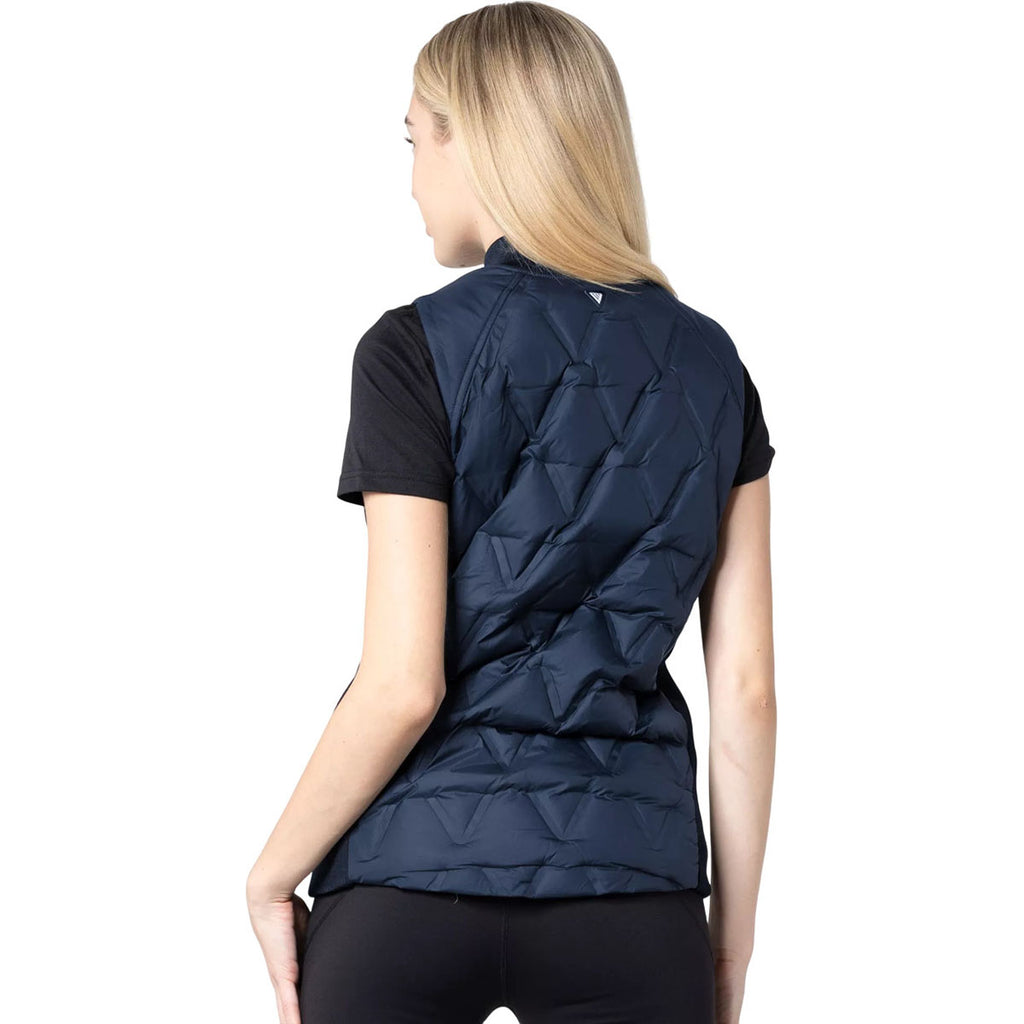 Levelwear Women's Navy Loft Quilted Vest