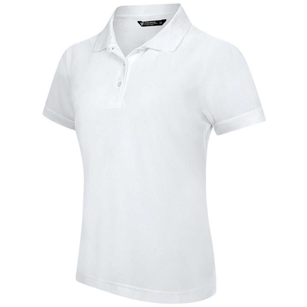 Levelwear Women's White Balance Polo