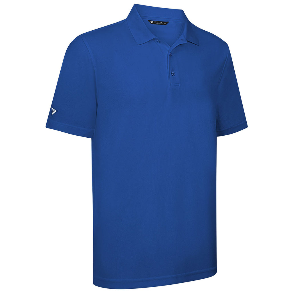 Levelwear Men's Team Royal Omaha Polo