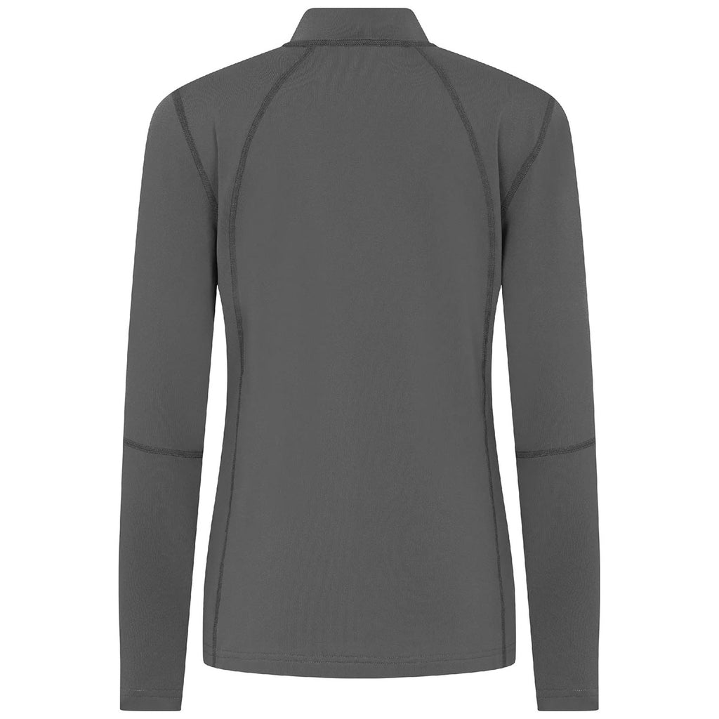 Levelwear Women's Heather Charcoal Mesa Full Zip