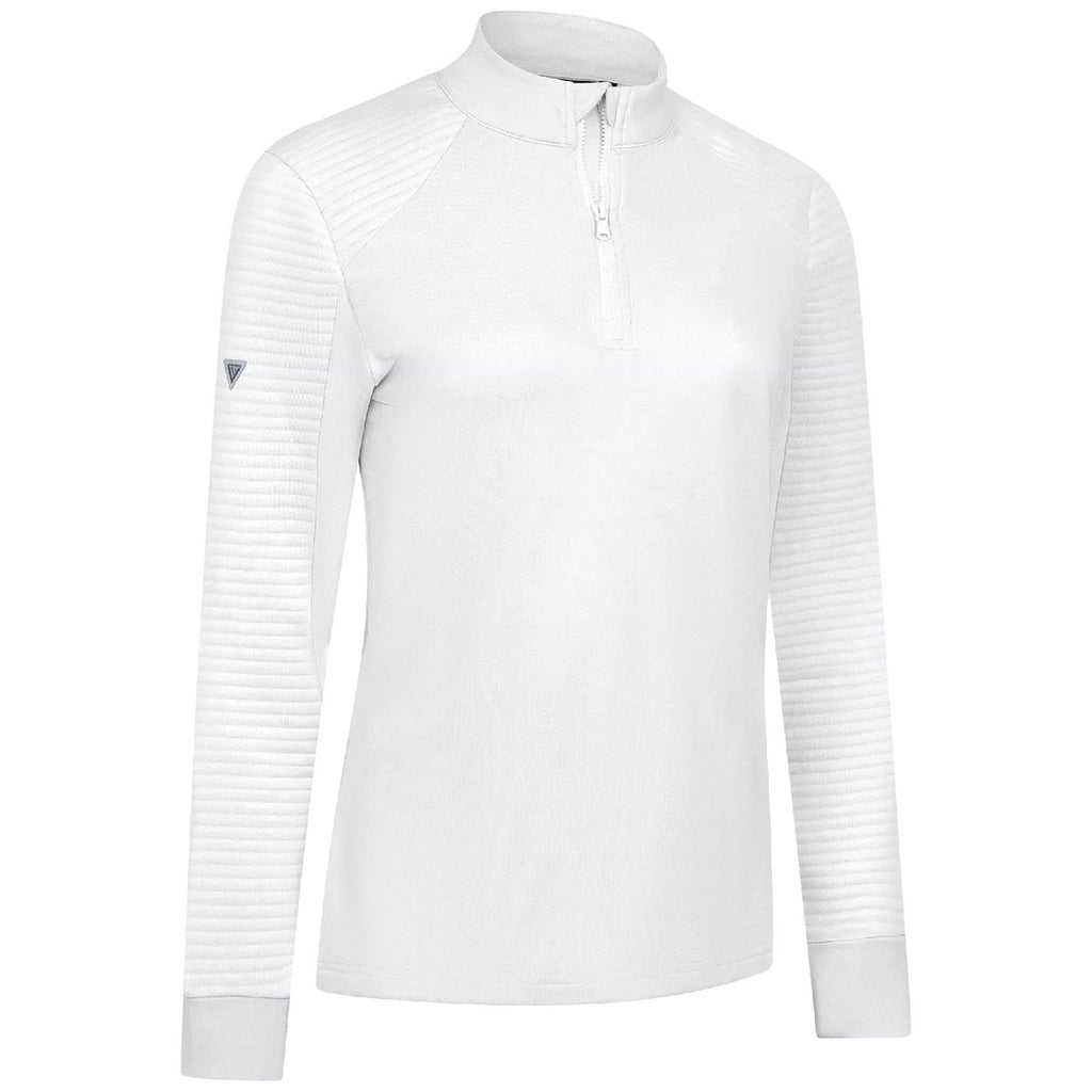 Levelwear Women's White Power Pullover