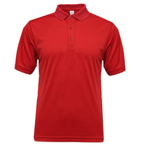 BAW Men's Red Xtreme Tek Polo