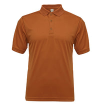 BAW Men's Texas Orange Xtreme Tek Polo