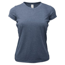 BAW Women's Heather Navy Xtreme Tek Heather T-Shirt