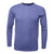 BAW Men's Heather Purple Xtreme Tek Long Sleeve Shirt