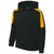 Sport-Tek Youth Black/ Gold Sport-Wick Fleece United Pullover Hoodie