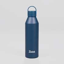 Zusa Navy Voyager Aluminum 20 oz. Water Bottle