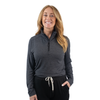 Zusa 3 Day Women's Charcoal Heather Brisk Quarter Zip