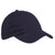 Big Accessories Navy Brushed Twill Unstructured Cap