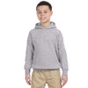 Gildan Youth Sport Grey Heavy Blend Hooded Sweatshirt