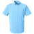 HUK Men's Marolina Blue Kona Solid Short Sleeve Shirt